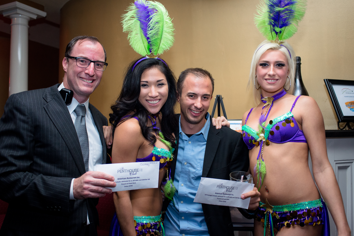 Photo Of Big Winners At Monte Carlo Night, Nightlife New Orleans - The Penthouse Club